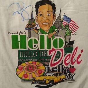 Rare Autographed "Hello Deli" 
